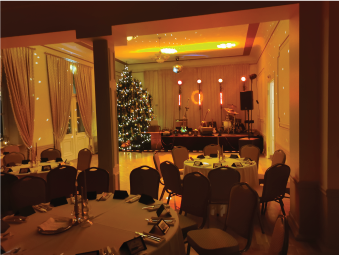 Korporatīvā Ziemassvētku balle Igates pilī